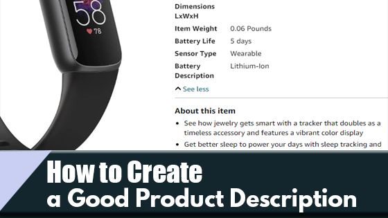 How to Create a Good Product Description